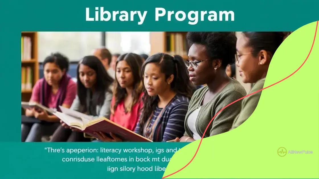 Supporting literacy and lifelong learning