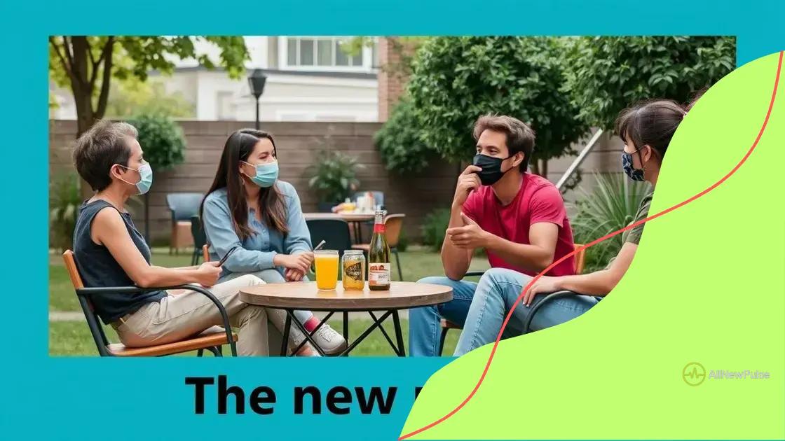 The new normal in social interactions