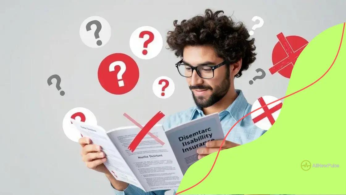 Common myths about disability insurance