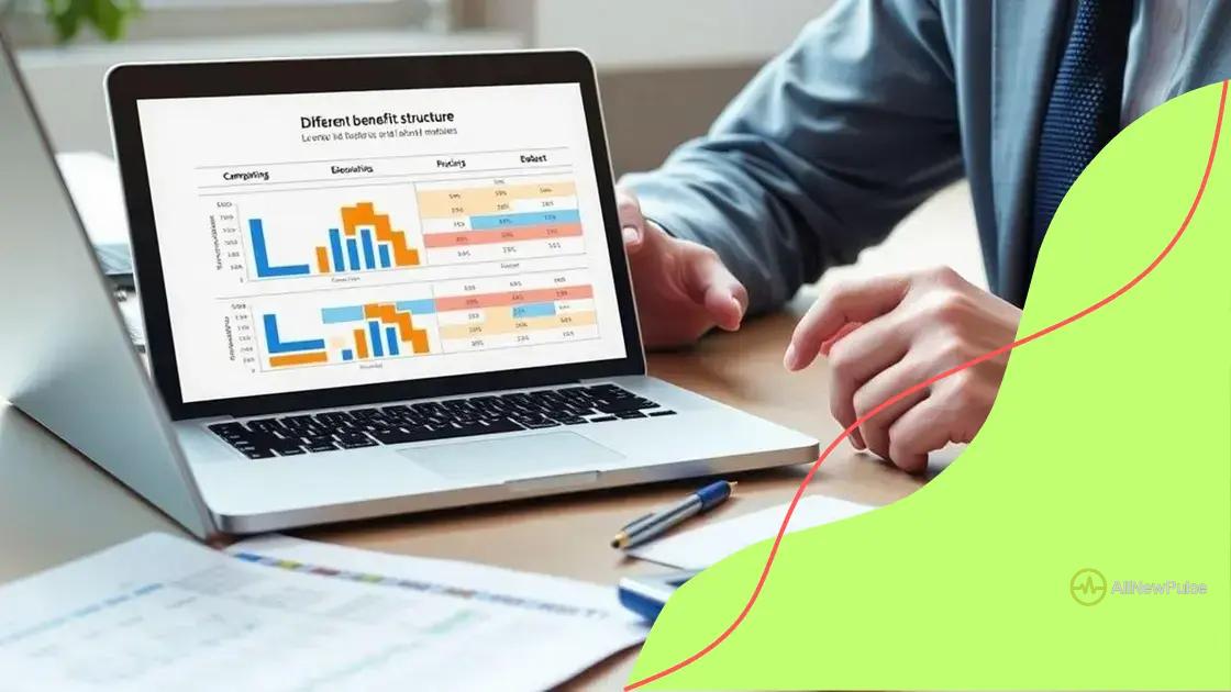 Comparing different benefit structures