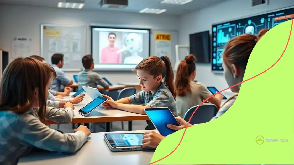 Examples of AI tools in the classroom