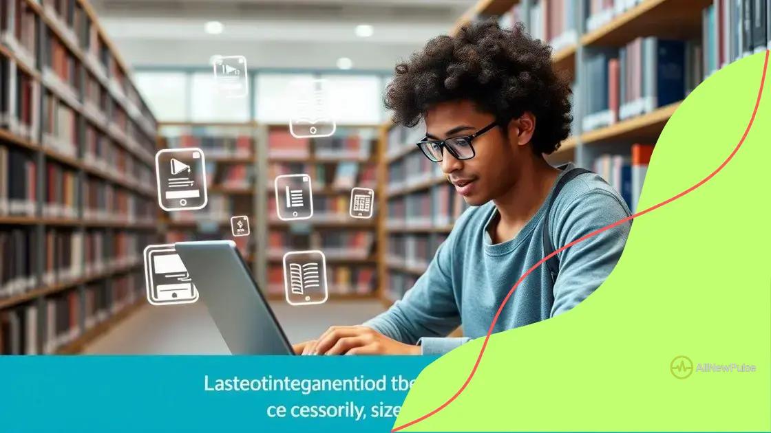 Digital resources and library access
