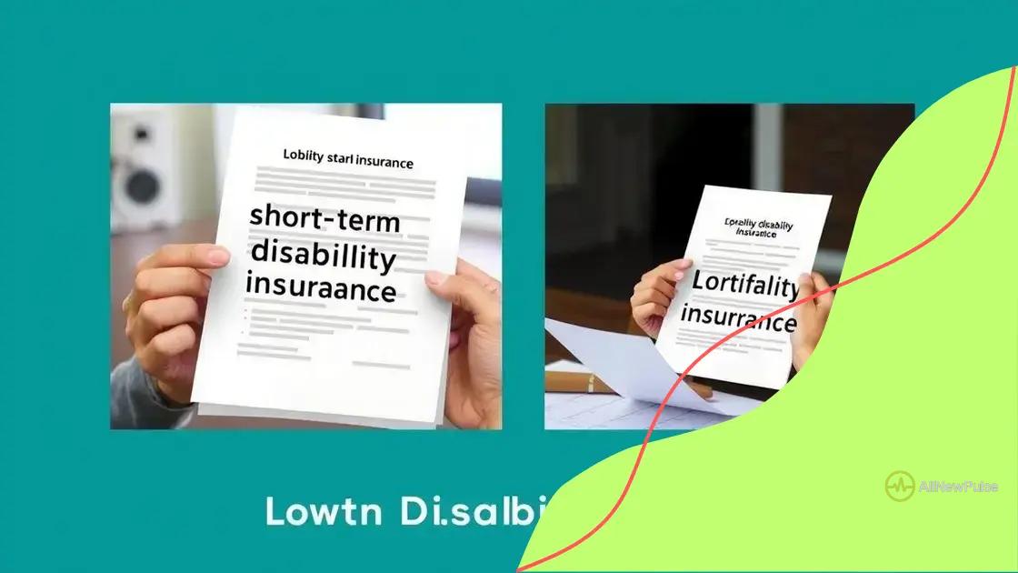 Types of disability insurance policies