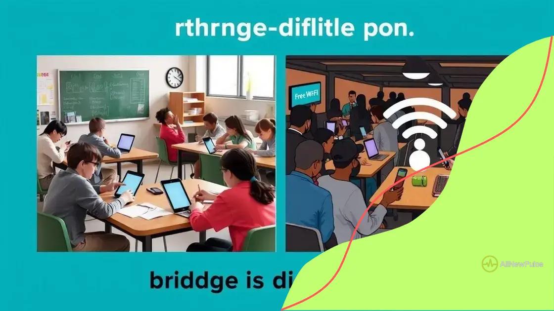 Innovative strategies to bridge the digital gap