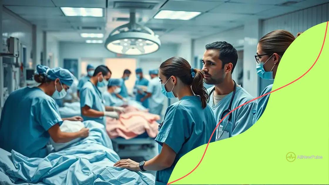 Impacts on healthcare services
